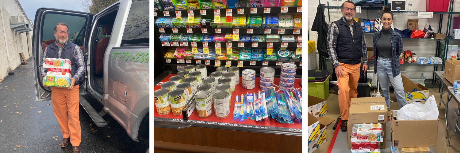 For Thanksgiving, OCS rallied together to donate 127 pounds of food!