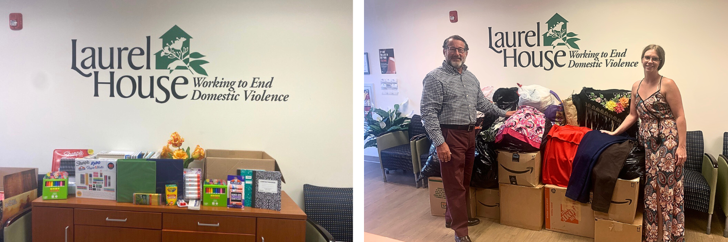 Laurel House is a domestic violence shelter for men, women, and children.