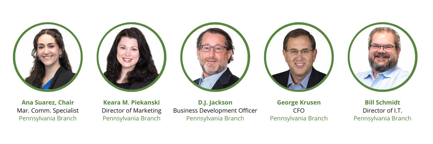 The OCS Employees who comprise the PA Philanthropy Committee in 2023.